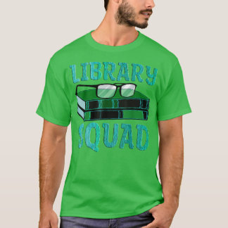 T-shirt Bibliothèque Squad Lover Reading Club Libraire Bo