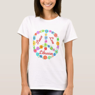 T-shirt Bibliothèques d'amour de paix
