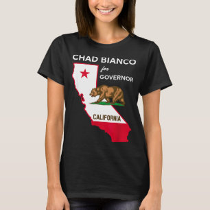 T-shirt Bicanco 2026 Chad Bianco Gouverneur De Californie