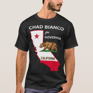 T-shirt Bicanco 2026 Chad Bianco Gouverneur De Californie