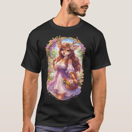 T-shirt Biche mignonne (Devant)