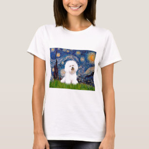T-shirt Bichon 1 - Nuit étoilée