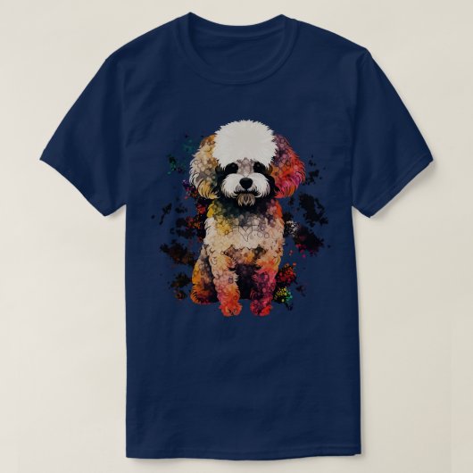 T-shirt Bichon Frise (Design devant)