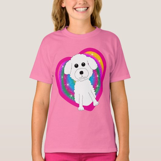 T-shirt Bichon Frise (Devant)