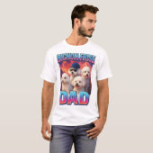 T-shirt Bichon frisé (Devant entier)