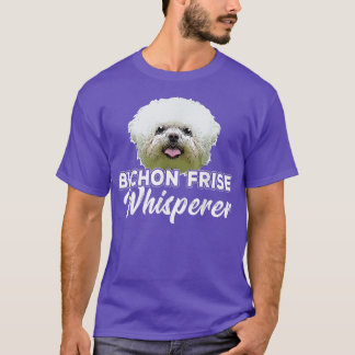 T-shirt Bichon Frise Chien Propriétaire d'animal de compag