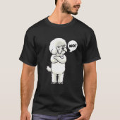 T-shirt Bichon Frise Chien têtu (Devant)