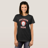 T-shirt Bichon Frise Maman (Devant entier)