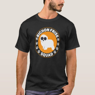 T-shirt Bichon Frise Squad Curly Hair Puppy 1