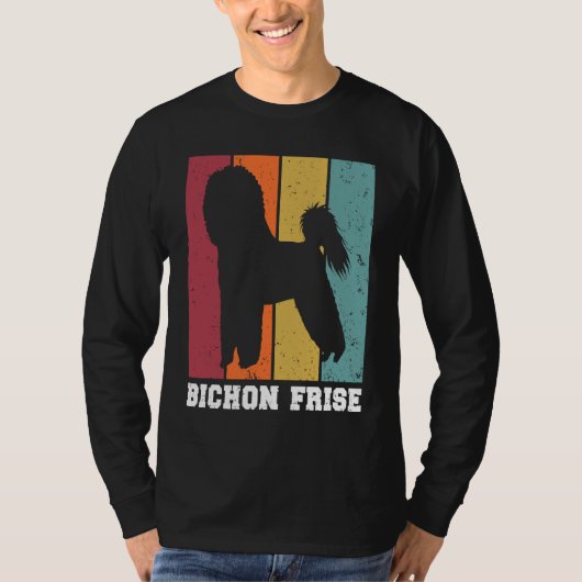 T-shirt Bichon Frise Vintage 2 (Devant)