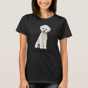 T-shirt Bichons Frise Crazy Dog