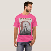T-shirt Bichonzilla - Monstre De Chien De Bichon Géant (Devant entier)