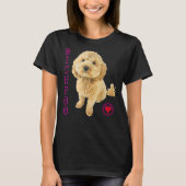 T-shirt Bichpoo Chien Chien Chien Chien Poodle Croix Noodl (Devant)