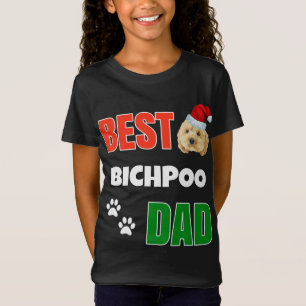 T-Shirt Bichpoo Chiot Amoureux des chiens mignon Meilleur