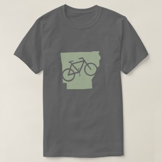 T-shirt Bicycle Arkansas (Design devant)