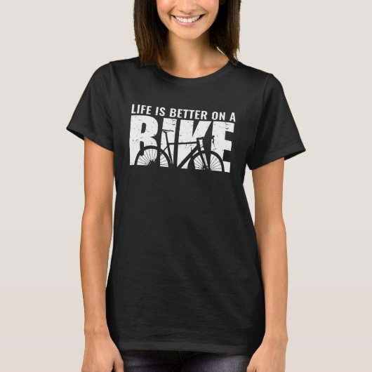 T-shirt Bicycle  Cycling  On A Bike (Devant)