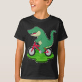T-shirt Bicycle de crocodile (Devant)