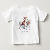 T-Shirt Bicycle Kangaroo à Vélo (Devant)