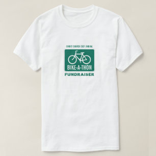 T-shirt Bicycle Sign, Charity Bike-a-Thon Event