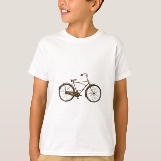 T-shirt Bicycle vintage liberté Tee (Devant)