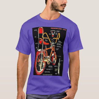 T-shirt BICYCLES Vintage 1972 Wild Dragster Bike Advertis