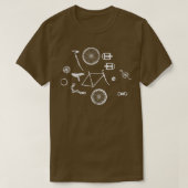 T-shirt Bicyclette (Design devant)