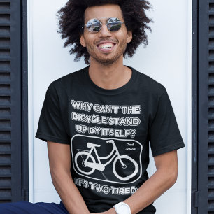 T-shirt Bicyclette amusante / C'est deux Fatigués / Fête d
