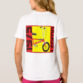 T-shirt Bicyclette classique britannique des années 1970 (Dos)