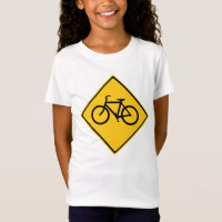 Bicyclette pour panneau routier