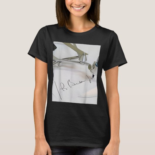T-shirt Biden Autopen Signature Funny (Devant)