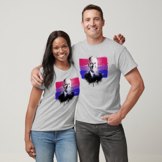 T-shirt Biden Bisexual Pride (Unisexe)