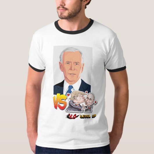 T-shirt Biden contre Poutine (Devant)
