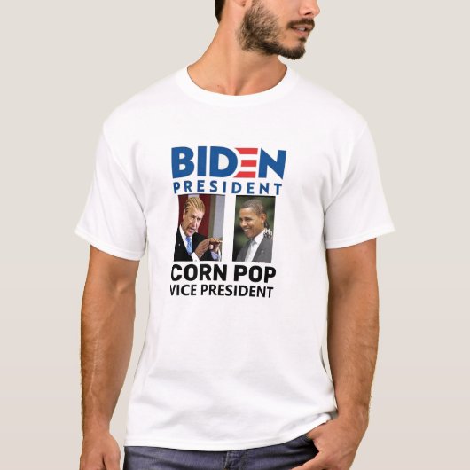 T-shirt Biden / Corn Pop (Devant)