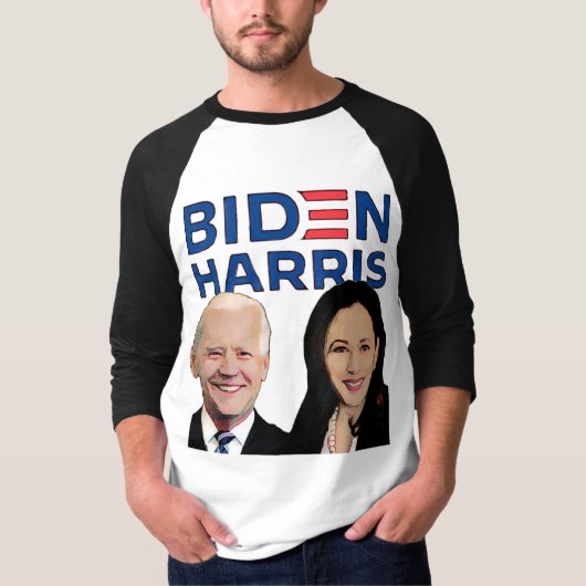 T-shirt biden harris (Devant)