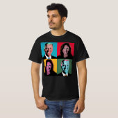 T-shirt BIDEN HARRIS 2020 Pop Art (Devant entier)