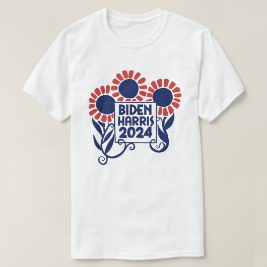 T-shirt Biden Harris 2024 (Design devant)