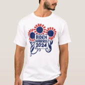 T-shirt Biden Harris 2024 (Devant)