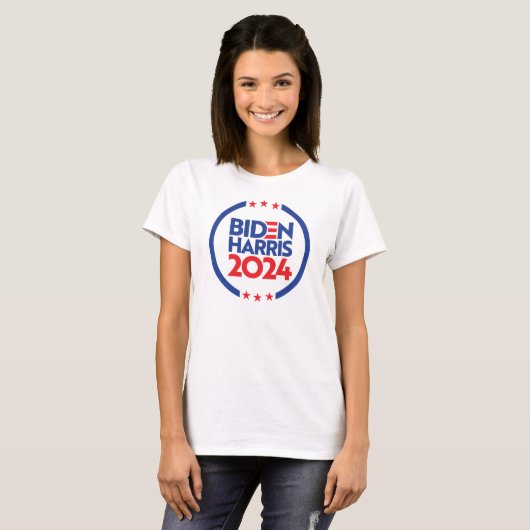 T-shirt Biden Harris 2024 (Devant entier)