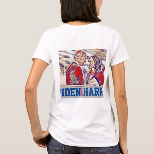 T-shirt Biden Harris Ensemble 2020 (Dos)