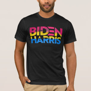 T-Shirt Biden Harris Fierté Pansexuelle