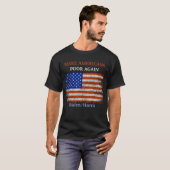T-shirt Biden/Harris Flag / Biden : Rendre les Américains (Devant entier)