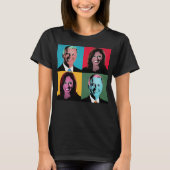 T-shirt BIDEN / HARRIS Pop Art Peinture (Devant)