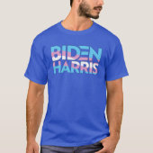 T-shirt Biden Harris Trans Pride (Devant)