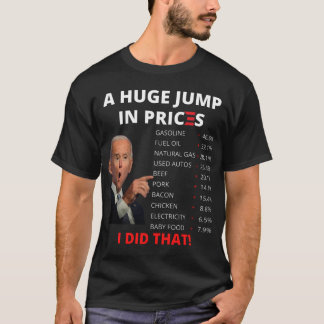 T-shirt Biden Inflation - Joe Biden Crise Américaine Je L'