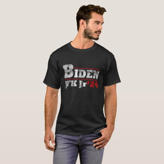 T-shirt Biden J-F-K-J-R-24 (Devant entier)
