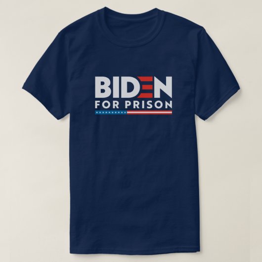 T-shirt Biden pour la prison 2024 (Design devant)