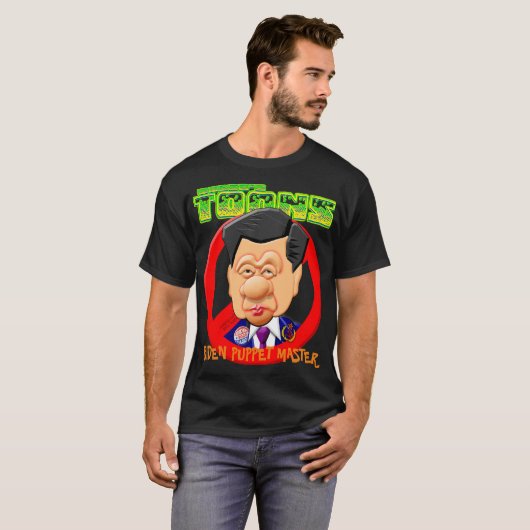 T-SHIRT BIDEN PUPPET MASTER - PRÉSIDENT XI (Devant entier)