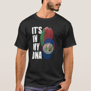 T-shirt Biélorusse Et Biélorusse Mélangent L'ADN Patrimoin