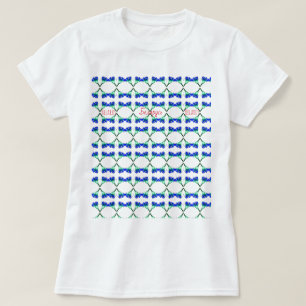 T-shirt Biélorussie Б л а р у с Fleur de maïs national T-S