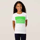 T-Shirt Biélorussie Slonim Gare Architecture Sketch (Devant entier)